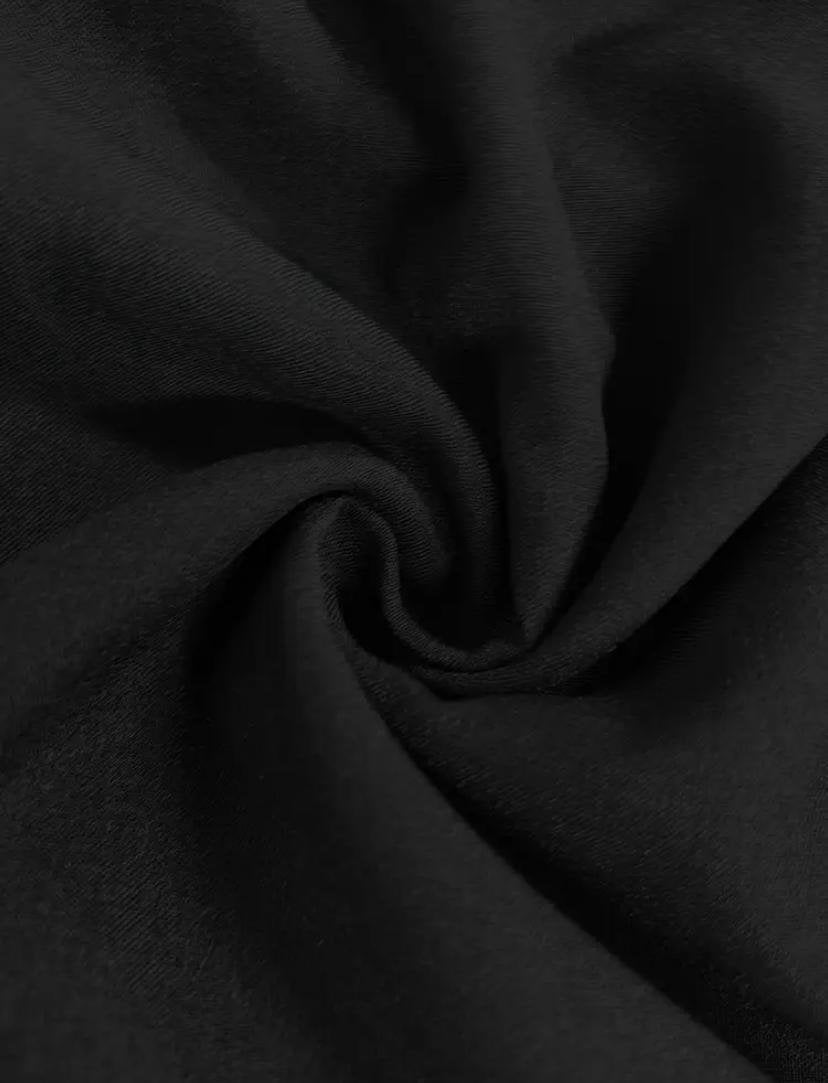 Kadın Siyah-Pembe-Soft Limon Sarısı V Yaka Kısa Kollu Fırfır Detaylı Elbise – Yazlık Şık Model